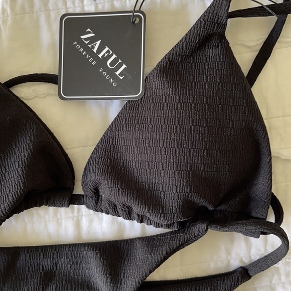 Zaful Ribbed Bikini NWT - Picture 2 of 2